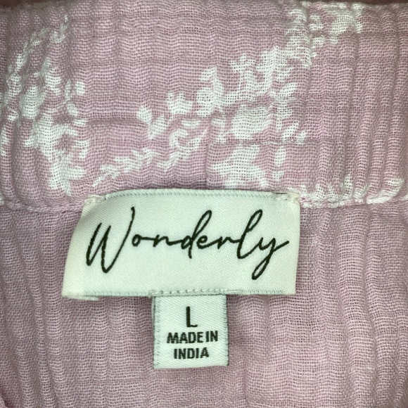 Day Dress by Waverly Pink violet with white flowers - Picture 5 of 9